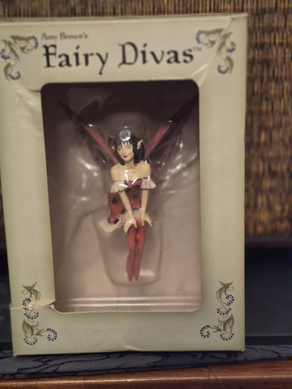 Fairy Divas Figurine - Red Fairy Collectible